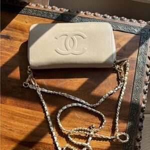 Chanel wallet and Crossbody Purse